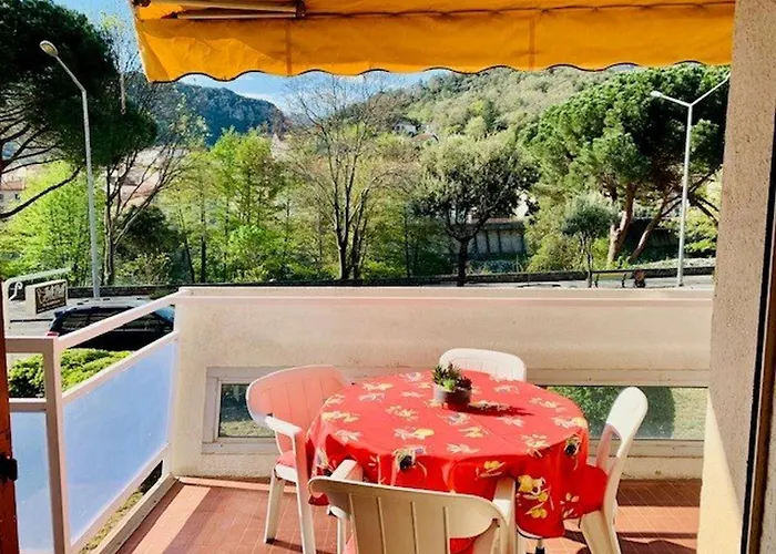 Lägenhet F2 Avec Terrasse, Parking, Et Wifi - A 600m Des Thermes D'amelie-les-bains - Fr-1-703-129 Amélie-les-Bains-Palalda